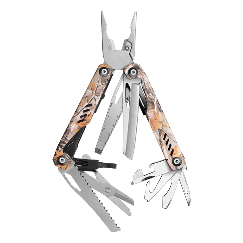 New Design Outdoor Multitool Multifunction Pliers Camping Survival 17 in 1 Folding