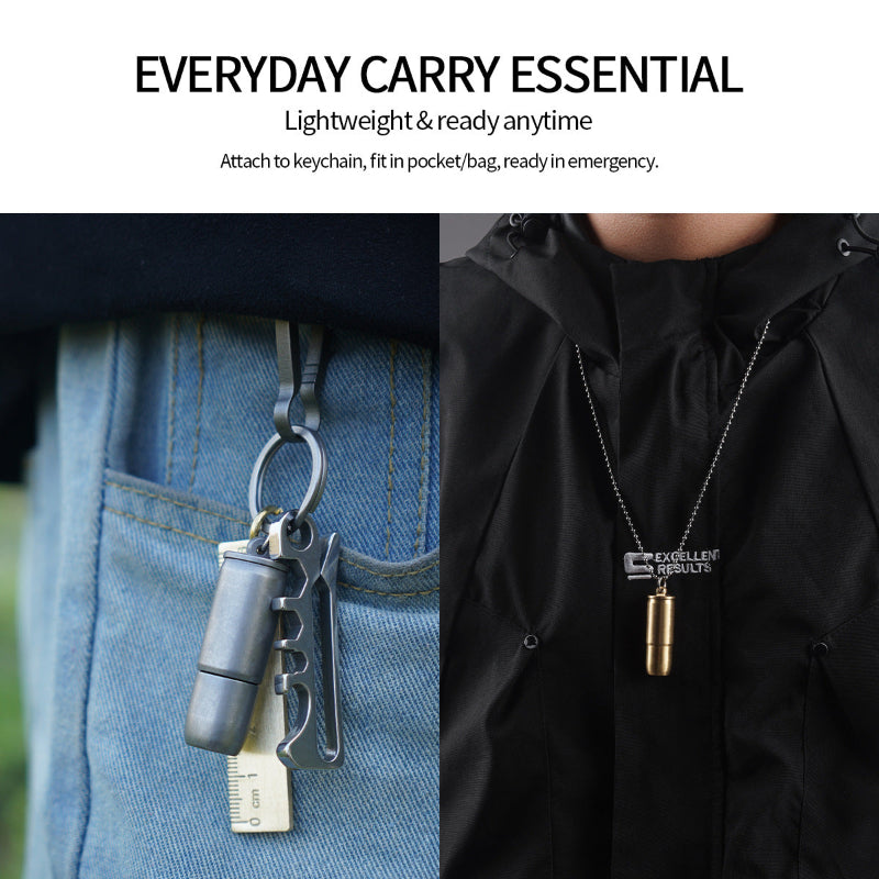 Rechargeable Keychain Flashlights 130 Lumens EDC Pocket Flashlights