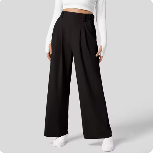 Chic Comfort Pocket Trousers