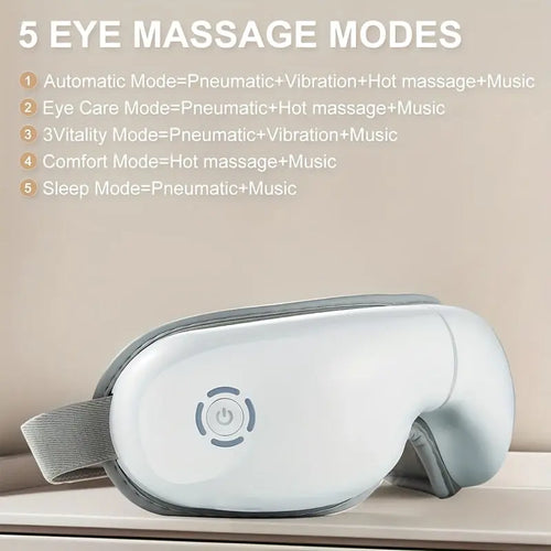 4D Portable Eye Vibration Device with Heat & Music CTN