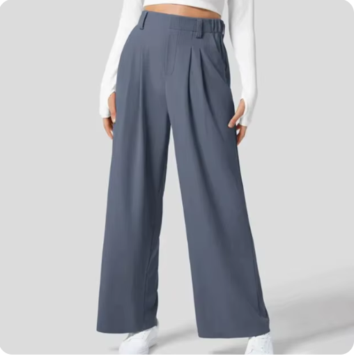 Chic Comfort Pocket Trousers