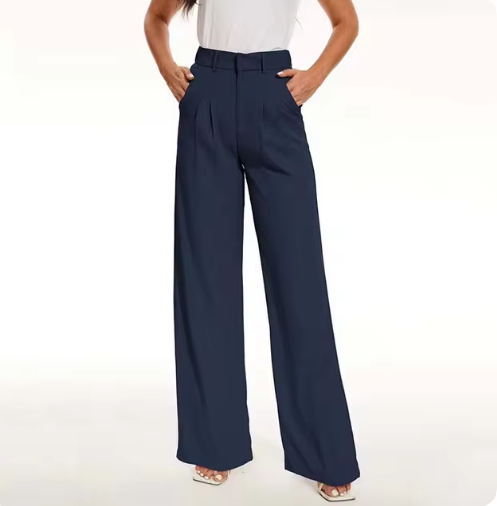 Chic Comfort Pocket Trousers
