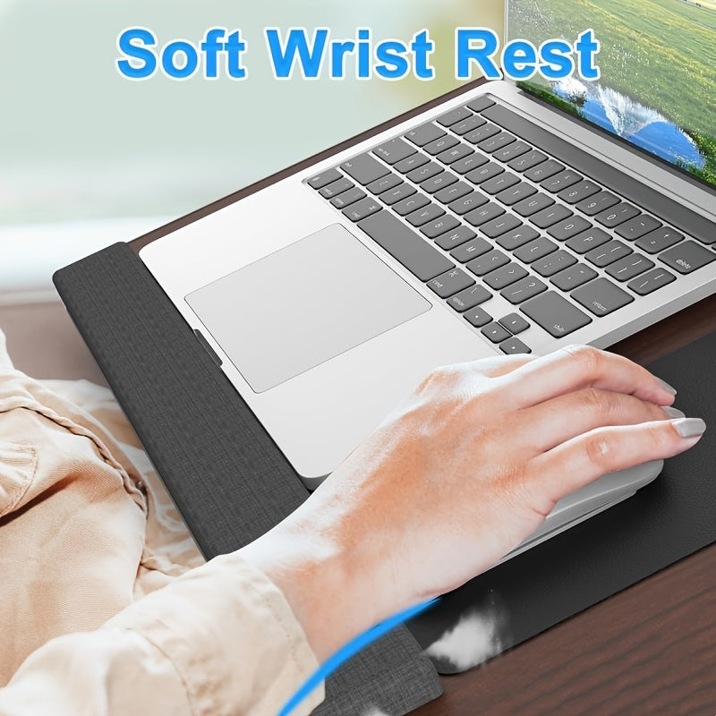 Wooden Laptop Desk with Mouse Pad