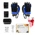 Robotic Wellness Glove Automatic Pneumatic Hand Trainer Blue
