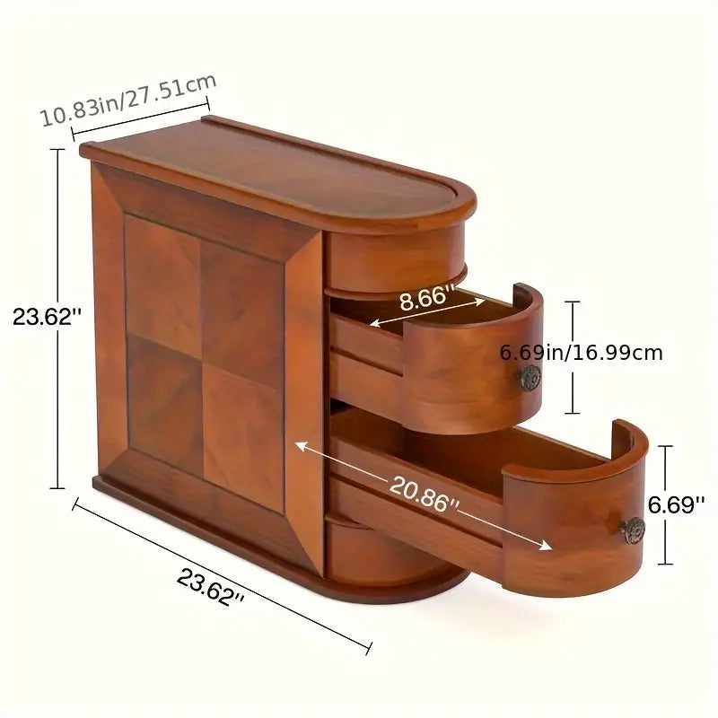 Vintage-Style End Table