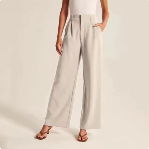 Chic Comfort Pocket Trousers