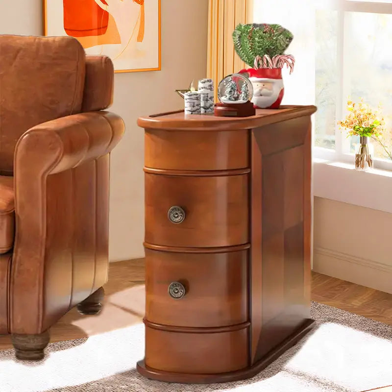 Vintage-Style End Table