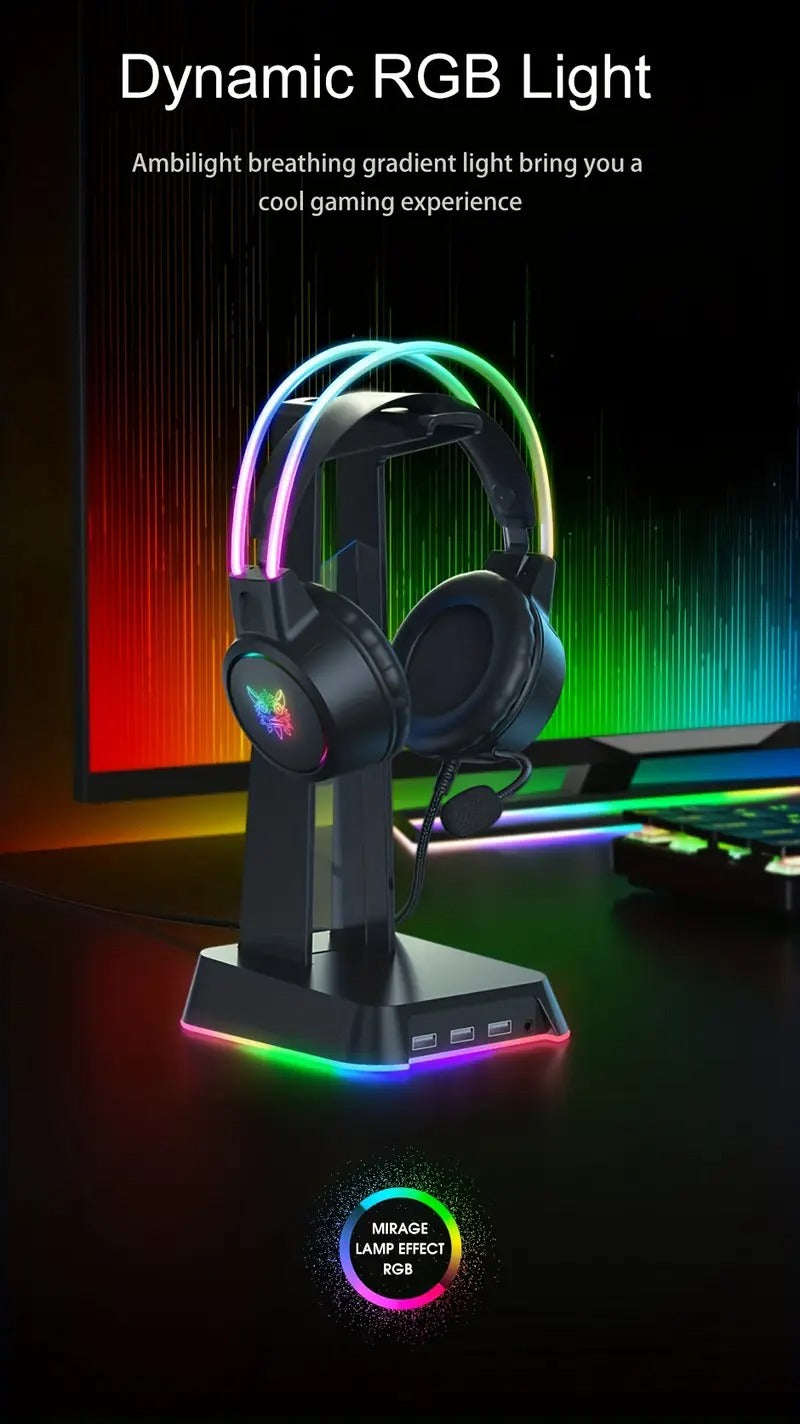 Gaming Headset Noise Cancellation Sound